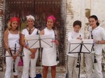 2004. Grupo de clarinetes